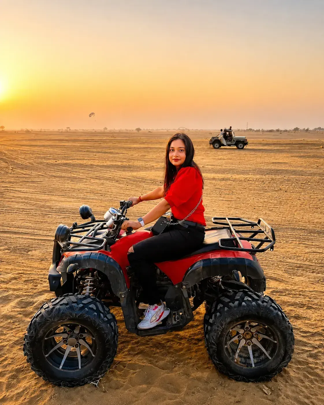 Quad Biking in the Jaisalmer desert
